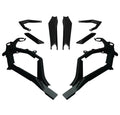 Surron Ultra Bee protective cover kit showing black body frame protective covers designed for off-road durability.