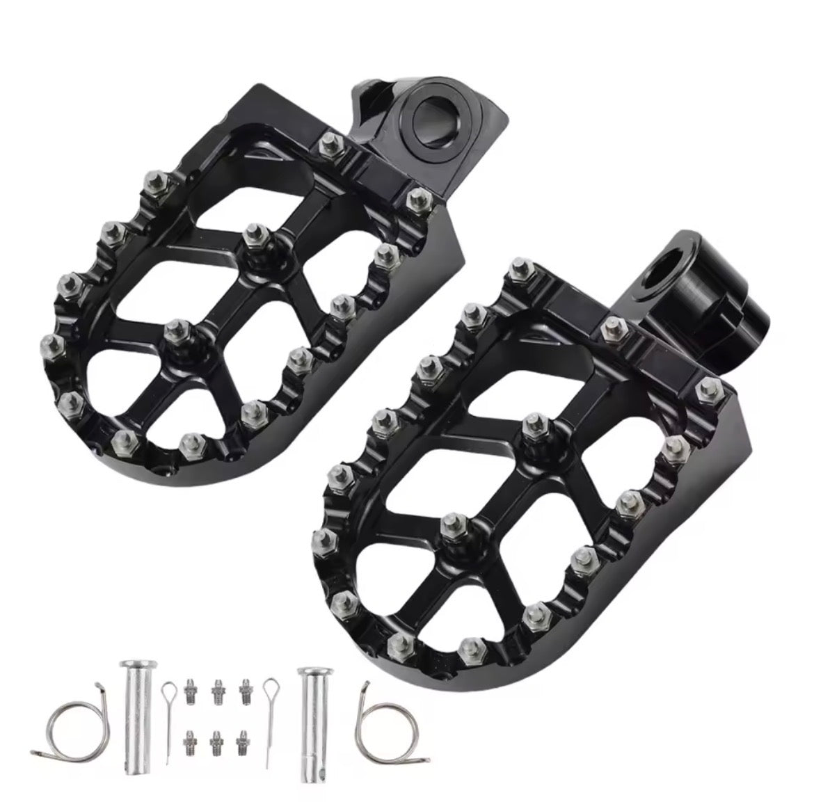 CNC Wide-Platform Aluminum Footpegs for ETM RTR