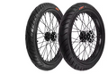Surron Ride Pro Supermoto Wheel Set featuring CST tires and spoked wheels for urban street performance.